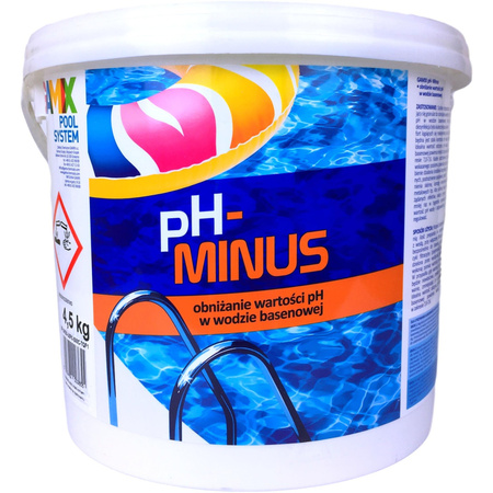 Preparat do basenu pH-MINUS 4,5kg Gamix