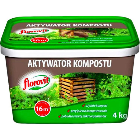 Aktivátor kompostu 4kg Florovit