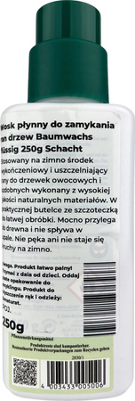 Tekutý vosk na uzavírání ran po stromech Baumwachs flüssig 250g Schacht