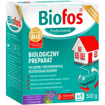 Biologiczny preparat do szamb 500g Biofos