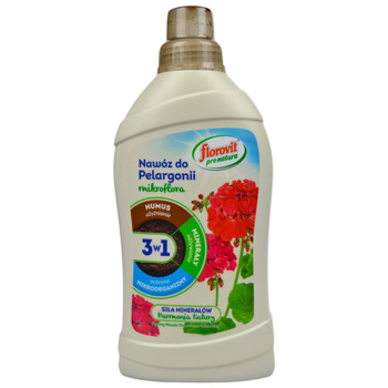 Nawóz do pelargonii 3w1 1kg Florovit pronatura