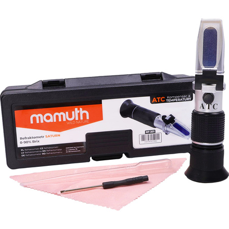 SATURN refractometru pentru zahăr 0-90% Brix RF-201 MAMUTH