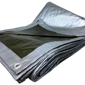 Plandeka okryciowa szara 10X12M