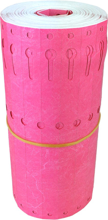 Tyvek etikety 12,7x160mm role 1000ks růžová