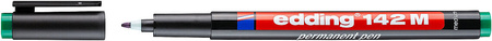 Permanentní fóliové pero 142 M 1 mm zelené EDDING
