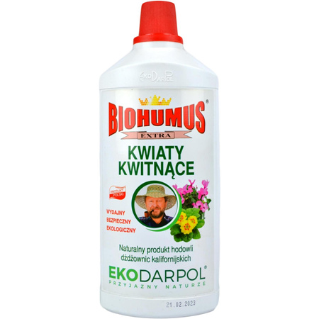 Biohumus kwiaty kwitnące 1L Ekodarpol