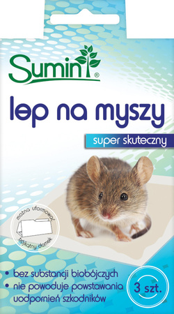 Myši lepkavé 3ks Sumin