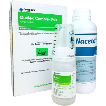 Complex Pak (Quelex 100g + Naceto 1L) 4ha Corteva