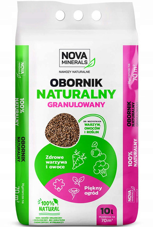 Obornik granulowany NATURALNY 10L 6kg Vila Eco