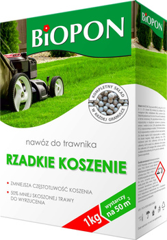 Nawóz Rzadkie Koszenie 1kg Biopon