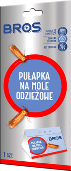 Pułapka feromonowa na mole odzieżowe 1szt. Bros