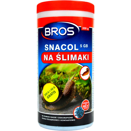 Środek na ślimaki SNACOL 5GB 200g BROS