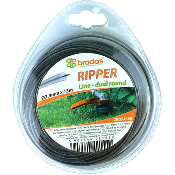 Żyłka tnąca okrągła Ripper 2,4MMx15M Bradas