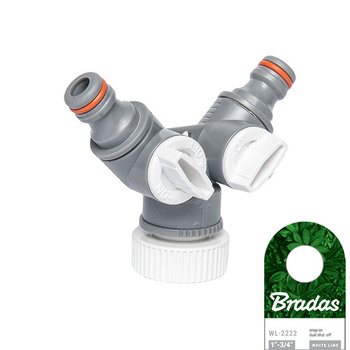 Distribuitor în T cu supape GW 1" 3/4" WL-2222 Bradas