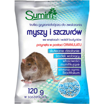 Granulat na myszy 120g Sumin