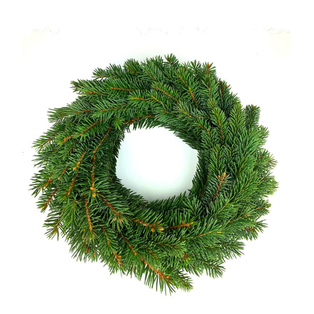 Stroik świąteczny świerk 38cm