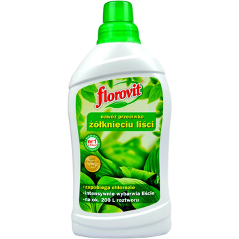 Nawóz przeciwko żółknięciu liści 1kg Florovit