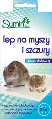 Myši a krysy samolepky 2ks Sumin