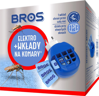 Elektro + 10 náplní pro komáry Bros