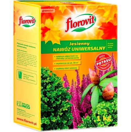 Nawóz uniwersalny jesienny 1kg Florovit Inco