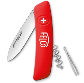 Szwajcarski nóż 4 funkcje z korkociągiem FELCO 501