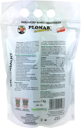 Plonar Active Plus Universal 1kg Ekodarpol