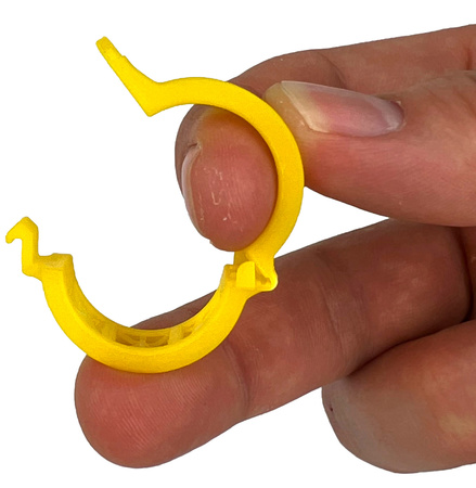 Clip de tomate și semnificație GALBEN 1000pcs