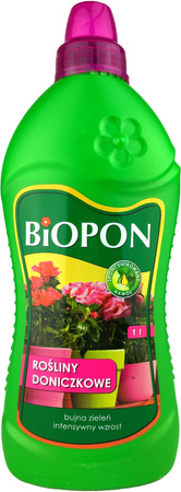 Hnojivo pro hrnkové rostliny 1L Biopon