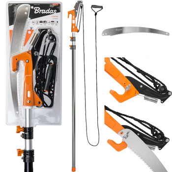 Ferăstrău și foarfecă de tăiere V-SERIES-P cu mâner telescopic 3.75m KT-V1521-375 Bradas