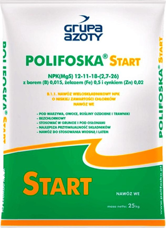 Polifoska Start 12-11-18 25kg Grupa Azoty