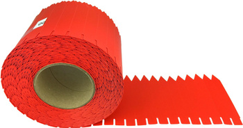 Etykiety TT wtykane 17x100mm 2500szt Czerwone