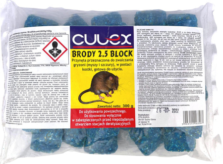 Kostka na myszy BRODY 2,5 BLOCK 300g Culex