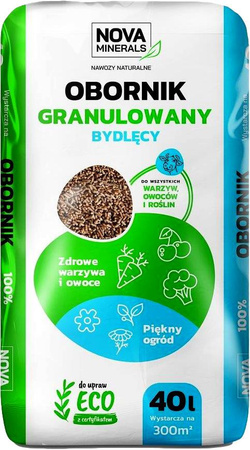 Obornik granulowany BYDLĘCY 40L 25kg Vila Eco