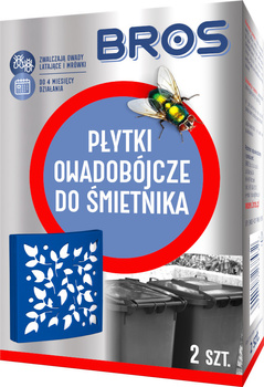 Plăci de gunoi insecticid 2pcs Bros