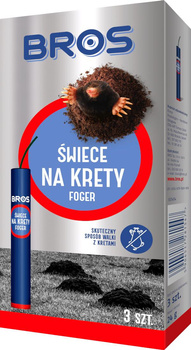 Świece na krety i gryzonie polne 3szt Bros