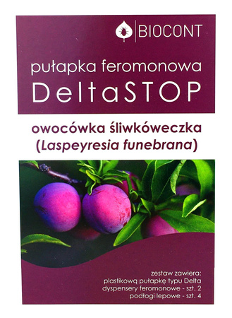 Capcana cu feromoni Deltastop Musca fructelor de prune