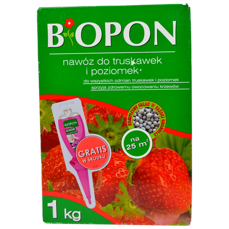 Nawóz do truskawek i poziomek 1kg Biopon