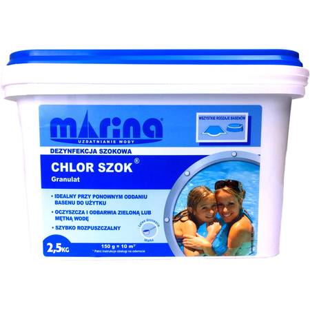 CHLOR SZOK granulat 2,5kg Marina