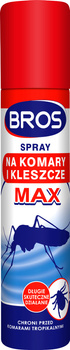 Spray na komary i kleszcze MAX 90ml Bros
