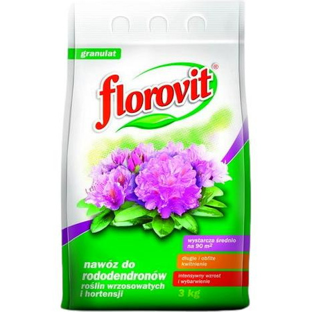 Nawóz do rododendronów 3kg Florovit Inco