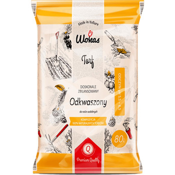 Torf Odkwaszony 80L Wokas