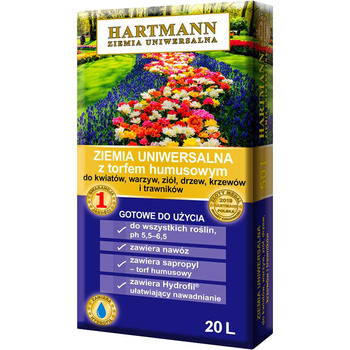 Podłoże uniersalne z torfem hummusowym20L Hartmann