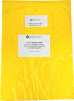 Gelbes Klebeband A4 6 Stück Biocont