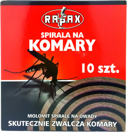 Spirala na komary /10szt/ Rapax