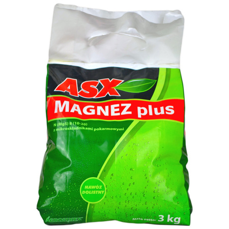 Asx Magnesium Plus 3kg Agrosimex