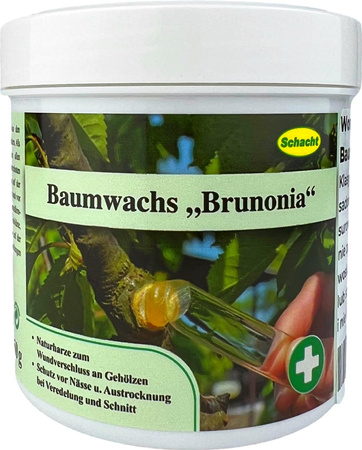 Ceară pentru închiderea rănilor copacilor Baumwachs BRUNONIA 250g Schacht