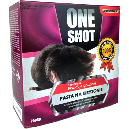Trutka Pasta na Gryzonie 250g ONE SHOT