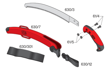 Lamă de schimb 33cm pentru mingea 630 FELCO 630/3
