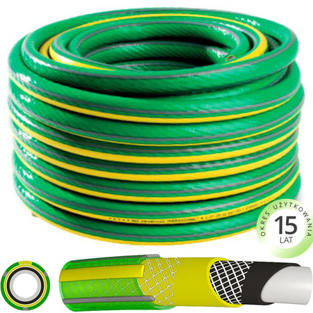 Wąż Professional Plus Green 3/4 50m Polix