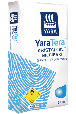 Kristalon Label Niebieski 19+6+20 25kg Yara